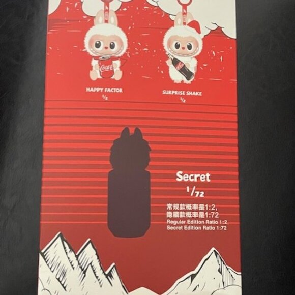 COCA-COLA LABUBU SERIES AUTHENTIC POP MART CONFIRMED HAPPY FACTOR NEW IN BOX NIB - Picture 5 of 7